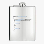 Фляжка стальная