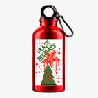 Металлическая бутылка 400 мл UV-DTF