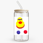 Банка с бамбуковой крышкой