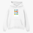 Толстовка худи оверсайз