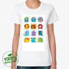 Женская футболка органик