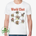 Мужская футболка органик