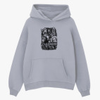 Толстовка худи оверсайз