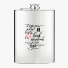 Фляжка стальная