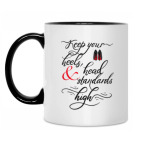 Кружка двухцветная