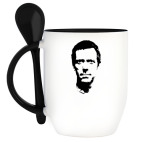 Кружка с ложкой