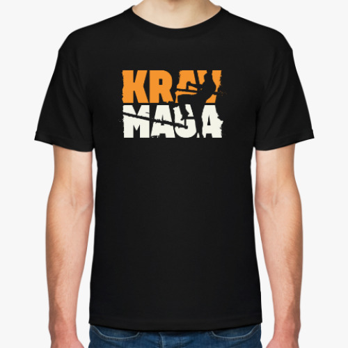 Футболка с принтом Крав-Мага (Krav-Maga)