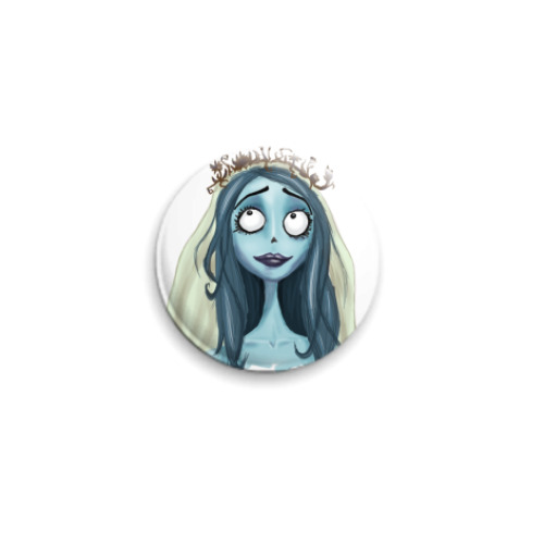 Значок 25мм с принтом Труп невесты