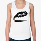 Женская майка stoned