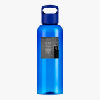 Прозрачная спортивная бутылка