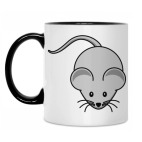 Кружка двухцветная