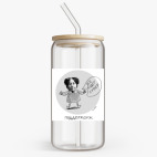 Банка с бамбуковой крышкой