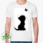 Мужская футболка органик