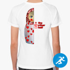 Женская спортивная футболка