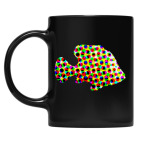 Кружка цветная UV-DTF