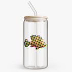 Банка с бамбуковой крышкой