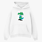 Толстовка худи оверсайз