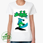 Женская футболка органик