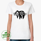 Женская футболка органик