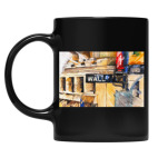 Кружка цветная UV-DTF