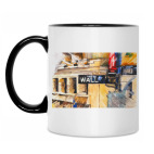 Кружка двухцветная