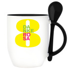 Кружка с ложкой