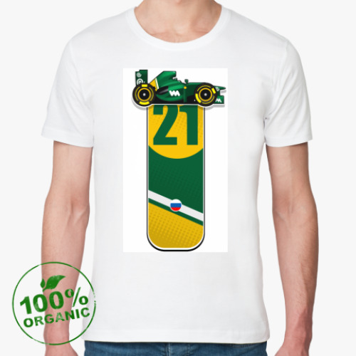 Футболка из органик-хлопка с принтом   CT01_21