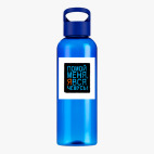 Прозрачная спортивная бутылка