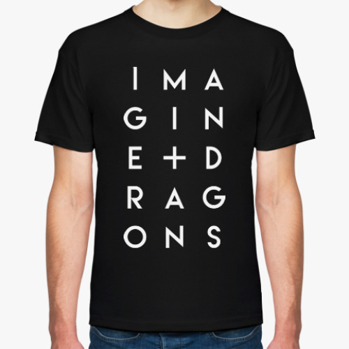 Футболка с принтом Imagine Dragons