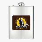 Фляжка стальная