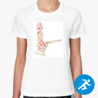 Женская спортивная футболка