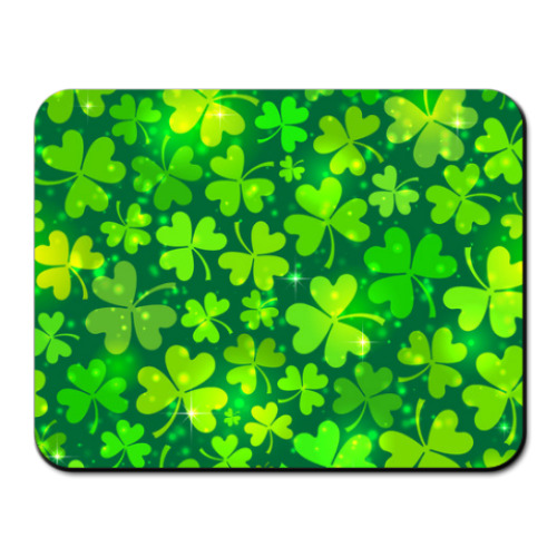 Коврик для мыши с принтом  Волшебный клевер