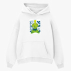 Толстовка худи оверсайз