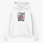 Толстовка худи оверсайз