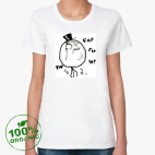 Женская футболка органик