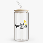 Банка с бамбуковой крышкой