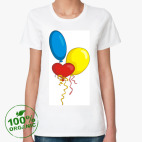 Женская футболка органик