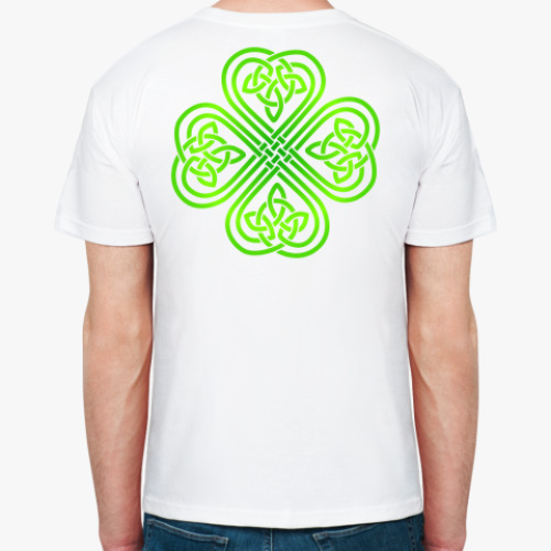 Футболка с принтом IRISH