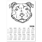 веселый питбуль