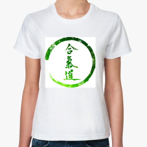 Классическая футболка с принтом Энергия