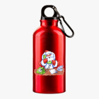 Металлическая бутылка 400 мл UV-DTF