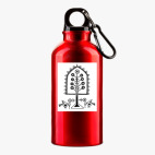 Металлическая бутылка 400 мл UV-DTF