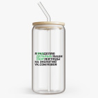 Банка с бамбуковой крышкой