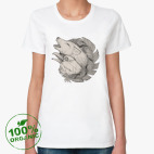 Женская футболка органик