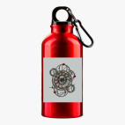 Металлическая бутылка 400 мл UV-DTF