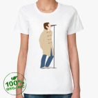 Женская футболка органик