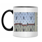 Кружка двухцветная