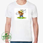 Мужская футболка органик