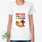 Женская футболка органик