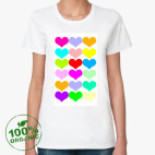 Женская футболка органик